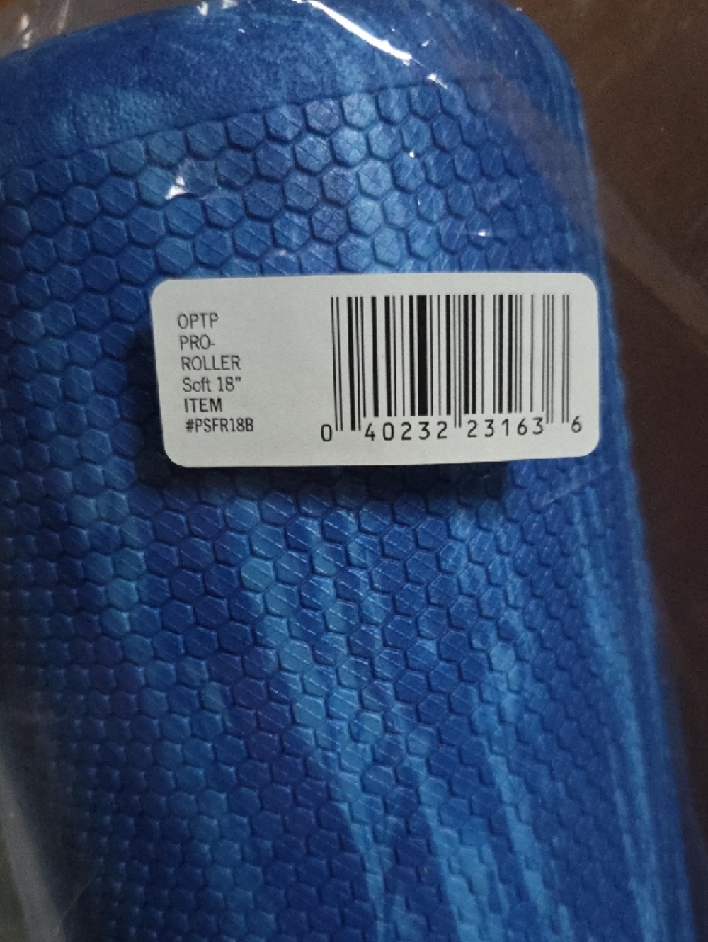 Pro-Roller Soft Foam Massage Roller - Blue - Picture 4 of 5
